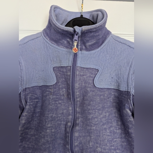 🔷Lululemon Athletica Wool Zip-Front Sweatshirt/Jacket - Picture 2 of 15
